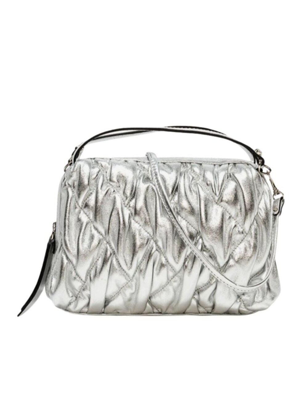 Gianni Chiarini Silver Crossbody Bag
